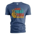 thumbnail image 5 of have the day you deserve shirt Funny skeleton hands Cinco de Mayo Halloween Tee shirt Birthday Gift (Large Military Green), 5 of 7