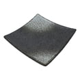 thumbnail image 6 of Pack Of 5 Charcoal Grey Hakumu Collection Square Appetizer Dessert Salad Plates, 6 of 9