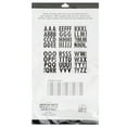 thumbnail image 6 of (3 pack) Sticko Solid x-Large Black Poster Paper Alphabet Stickers, 99 Pieces, 6 of 8