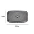 thumbnail image 2 of 2024 Tractor Truck Rear View Mirror Exterior Mirror Truck Side Mirror Universal Mirror For Truck Digger Tractor Motorhome 23.5 X 13.5 Cm Black Boris, 2 of 5