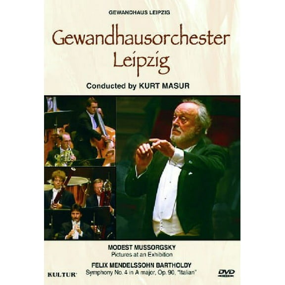 Kurt Masur’s Gewandhausorchester Leipzig (DVD)