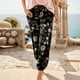 thumbnail image 2 of WILLBEST Pantalones Casuales elegantes para Mujer, Jeans Cargo de Pierna Ancha Elásticos con Bolsillos, Ideales para Uso Diario. Grande, 2 of 4