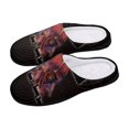 thumbnail image 5 of Tool Band Lateralus Rock Fuzzy Cotton Slippers For Mens Winter Cotton Lightweight Anti-slip Rubber Sole Slippers House Open Back Slippers Closed Toe Slippers, 5 of 9