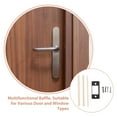 thumbnail image 3 of Luxshiny 1Set Metal Snap Fasteners Strike Plate for Preventing Doors and Windows from Opening, 3 of 8