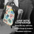thumbnail image 6 of Picia Playing Video Games Lunch box Lunch bag for men women Large capacity Lunchbox Reusable Lunch bags Insulated Lunch bag Lunch box cooler, 6 of 9