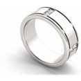 thumbnail image 2 of 1/2 Carat T.W. Diamond Men's 14kt White Gold Wedding Band, 2 of 5