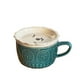 thumbnail image 1 of Taza de Cerámica HappyWare Con Tapa Diseño Llama 100131_2, 1 of 3