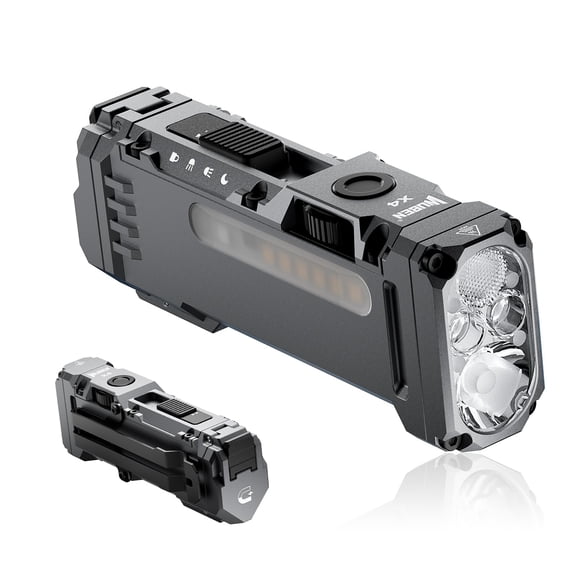 Linterna Recargable WUBEN X4 1500 Lúmenes RGB USB-C