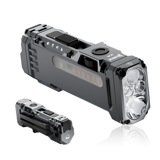 Linterna Recargable WUBEN X4 1500 Lúmenes RGB USB-C