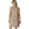 thumbnail image 5 of Cueply Summer Dresses for Women Beach Sundresses Swimsuit Coverup Mini Dress with Pockets, 5 of 6