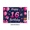 2A, variant on Joyful Sweet 16 Birthday Banner Colorful Decorative Polyester Material Neon Theme for Birthday Party Photo Shoot Celebration