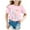Pink, variant on SNKSDGM Girls Girls Shirts Size 5/6 White T Shirts for Kids Children's Fashion Back to School Season Printed Round Neck Short Sleeve Casual T Shirt Top (2) 10-11 Years