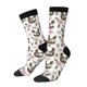 thumbnail image 1 of Balery Flowe Rooster Calcetas Largas con Estampado para Hombre y Mujer – Suaves y Transpirables, Talla Única (US 5-11), 1 of 6
