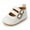 White, variant on Infant Baby Girls Mary Jane Princess Dress Shoes,Soft Sole PU Leather Non-Slip Toddlers First Walkers Flats Shoes for 0-18M
