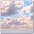 thumbnail image 1 of Picture-Tiles.com: Clouds Ceramic Tile Wall Mural WAL500369-44L. 32"W x 32"H using (16) 8" x 8" Ceramic Tiles-Satin Finish, 1 of 3