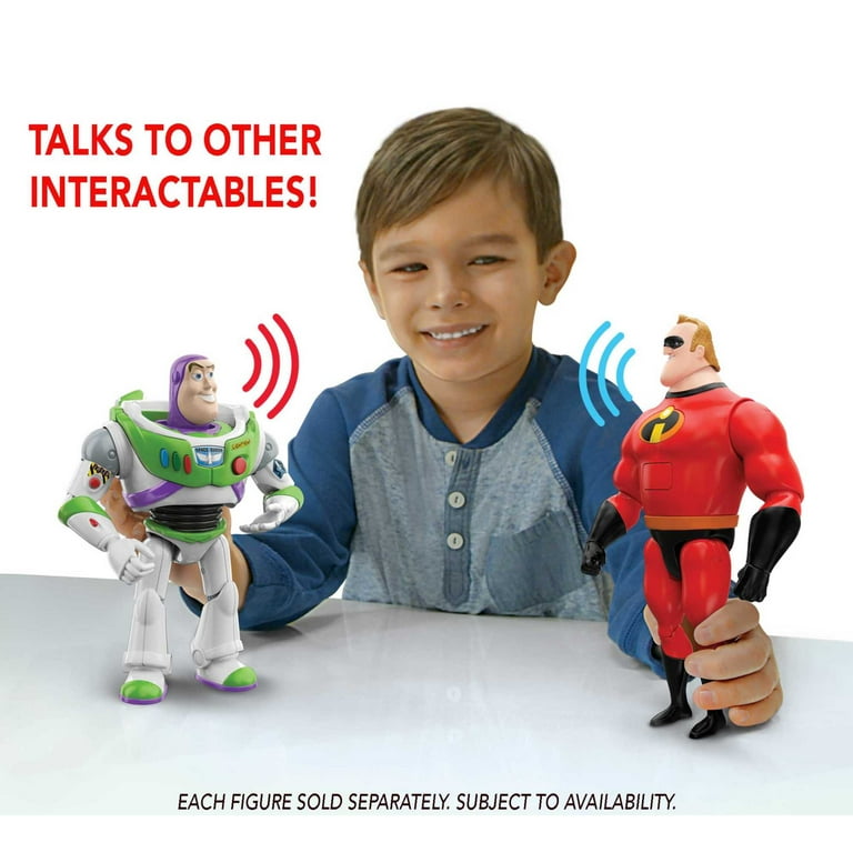 Pixar Toy Story Buzz Lightyear Interactive Talking Figure with