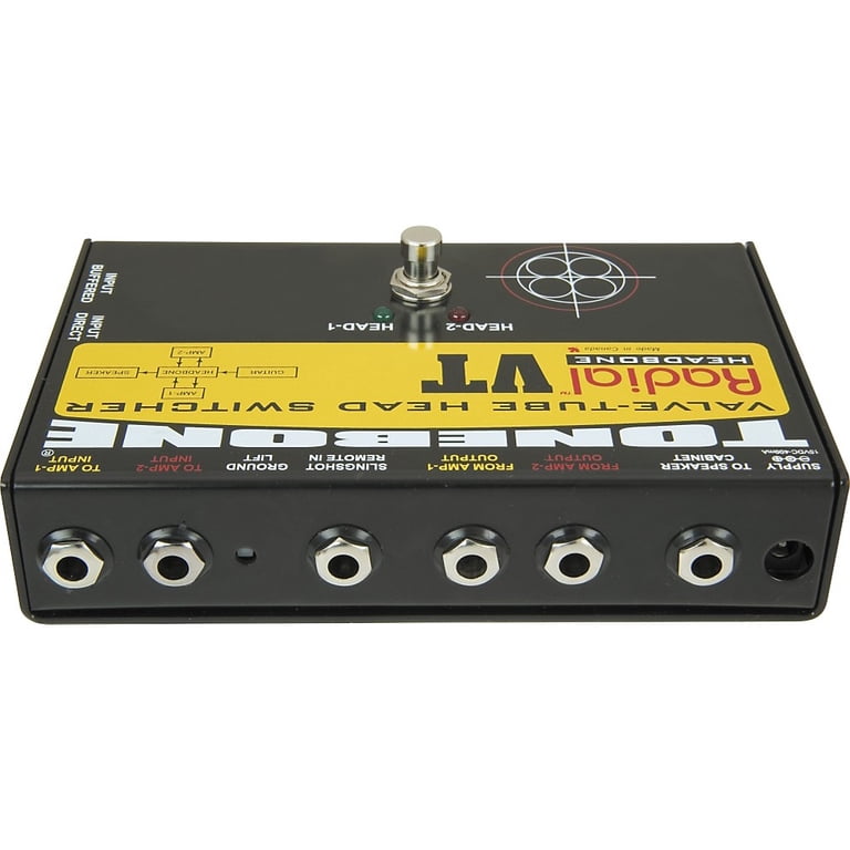 【新品同様】Radial Engineering Headbone VT Radial Engineering Headbone VT Amp Head Switcher for Tube Amps