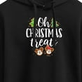 thumbnail image 3 of Disney - Oh Christmas Treats - Juniors Cropped Pullover Hoodie, 3 of 5