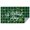 St.Patrick's Day Shamrock, variant on Lemon Summer Fruit Tablecloth,Wipeable Polyester Table Cover for Rectangle Tables,Foldable Tablecloth Cute Tablecloths for Dining Room Camping Indoor Outdoor