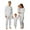 #03 White, variant on Gaexia Family Christmas Colorable Pjama Matching Sets DIY Hand Painted Sleepwear Xmas Cute Funny Colouring Pjs 2 Piece Sets