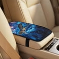 thumbnail image 3 of Xoenoiee Galaxy Turtle Flower Print 5 PCS Automotive Seat Covers for Cars Trucks and SUVs, Car Seat Covers for Front Seats, Seat Belt Pads and Center Console Cover, Leather Auto Interior Covers, 3 of 7
