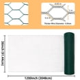 thumbnail image 2 of Chicken Wire Fencing Anti-Rust Galvanized MeshHexagonal 36 in. x 100 ft.(1Each), 2 of 7