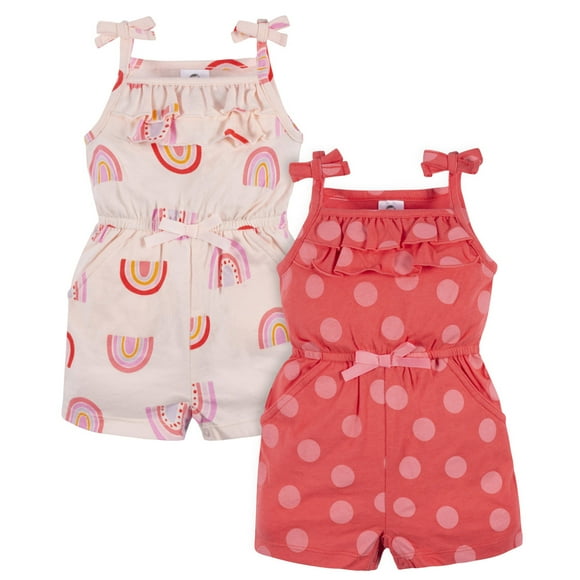 Gerber Romper Set 2 Piezas 100% Algodón Ropa Bebé Comodidad y Estilo