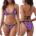 thumbnail image 3 of Fotbe Rainbow Lgbt Penguin Traje de Baño para Mujer de Dos Piezas – Bikini Sexy de Tirantes Tipo Halter con Diseño Triangular, 3 of 6
