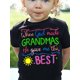 thumbnail image 1 of GRANDMA & THE BEST & Doodled Sun Graphic Print, camiseta de manga corta con cuello redondo, informal y cómoda para niñas para primavera y verano, camiseta y ropa para niñas, 1 of 5