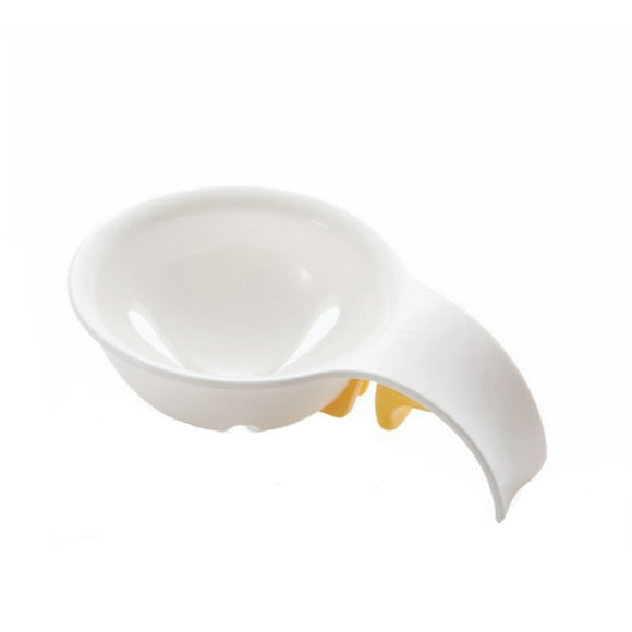 Tatum88 Mini Egg Yolk White Separator with Plastic Silicone Holder White Egg Yolk Separator