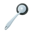 thumbnail image 2 of Cleaning Brush,Stainless Steel Wire Brush Pot Thickened With Handle Large Steel Wire Ball Pot Brush Kitchen Cleaning Brush Dish Washing Artifact Stove, 2 of 4