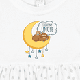thumbnail image 4 of Inktastic I Love My Uncle Girls Baby Dress, 4 of 5