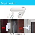 thumbnail image 3 of Queilt 2PCS Window Block Latch Window Handle Lock Door Handle Latch Door Window Lock Replacement For Home Doors Cupboards Windows, 3 of 5