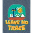 thumbnail image 3 of Pete The Cat - Leave No Trace - Toddler And Youth Short Sleeve Graphic, 3 of 6