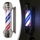 thumbnail image 4 of Luces giratorias para poste de barbero, tiras LED, letreros de , iluminación montada en la pared, letrero de salón de belleza abierto para equipo, Baoblaze Luz de poste de barbero, 4 of 8