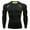 Green, variant on Men'S T-Shirts Mens Fitness Long Sleeve Running Sports T Shirt Men Muscle Athletic Gym Compression Clothes Sweatshirts For Men Tops For Men Dark Gray XXL
