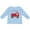 AE-Light Blue, variant on Inktastic Valentine Fire Truck with Cute Dalmatian and Hearts Boys or Girls Long Sleeve Toddler T-Shirt