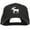 Black, variant on American Moose Embroidered Twill Cap - Dk Green OSFM
