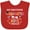 Red, variant on Inktastic My Brother Graduated and I'm Super Proud Boys or Girls Baby Bib