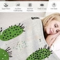 thumbnail image 3 of Autua Cactus Textures Warm Lightweight Blanket Soft Fleece Blankets Throw Blanket Living Rooms Sofa Decor Cow Gifts Blanket All Seasons 40x50in, 3 of 6