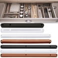 thumbnail image 4 of 20pcs Plastic Drawer Runners Cabinet Cupboard Drawer Runner Guide Rail Slide Buffer Furniture Keyboard Accessories 180/235/298mm, 4 of 9