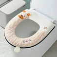 thumbnail image 3 of Toilet Seat Covers Clearance Winter Models Of The Toilet Seat Plushs Toilet Seat Cushion Thickened Toilet Seat Washable Toilet Seat Washers, 3 of 6