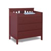 Roxanne 3-Drawer Changer, Brick Red