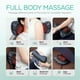 thumbnail image 5 of Almohada De Masaje Shiatsu VOYOR-HEALTH Negra Con Calor 3D Para Alivio Del Dolor Para Hombre y Mujer, 5 of 6
