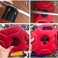 thumbnail image 3 of Cerradura Del Soporte Del Tanque De Combustible, Cerradura Confiable Del Soporte Del Tanque De Aceite, Antirrobo, Evita Fugas, Alta Resistencia Para Tanque De Combustible De, 3 of 8