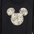 thumbnail image 3 of Mickey & Friends - Mickey Head Daisies - Women's Lightweight French Terry Long Sleeve Shirt, 3 of 5