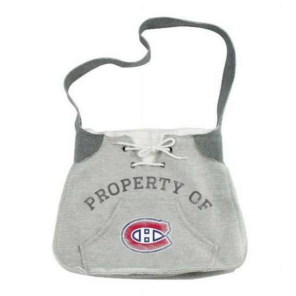 Montreal Hockey Canadiens Hoodie Sweatshirt Material Sling Style Purse Handbag