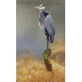 thumbnail image 2 of Vest, Chris 21x32 Gold Ornate Wood Framed with Double Matting Museum Art Print Titled - In the Water I, 2 of 4