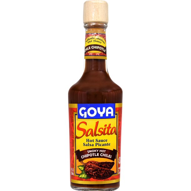 Goya Hot Sauce, Smoky Hot Chipotle Chiles, 8 Oz