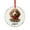 Pattern-1, variant on Crystal Glass Ornament Personalize Brown Poodle Puppy Round Ornament Pet Lovers Gift Gift Exchange Present Ideas